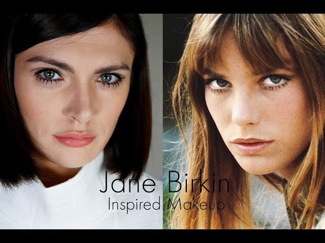 Jane Birkin Inspired Makeup || The Very French Girl