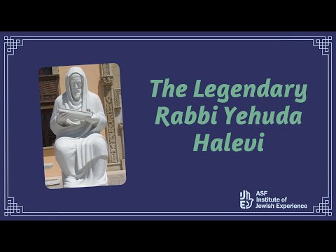 The Legendary Rabbi Yehuda Halevi