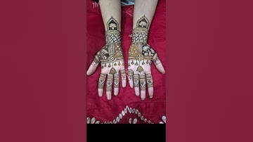 Simple mehndi design | Easy mehndi design #trending #viral #shorts #shortvideo #art #artist #mehndi
