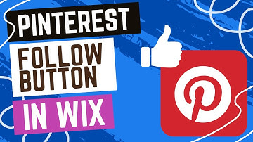How To Add And Customize A Pinterest Follow Button On Wix