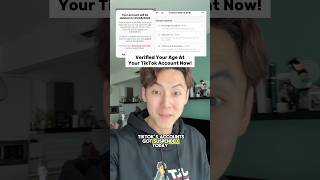 Go verify your age at TikTok now or else they will delete your account!#breakingnews
