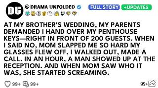 At My Brother’s Wedding, My Parents Demanded My Penthouse. I Refused—Mom Slapped Me. I Chose Revenge