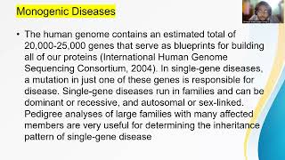 Semiotics of hereditary disease