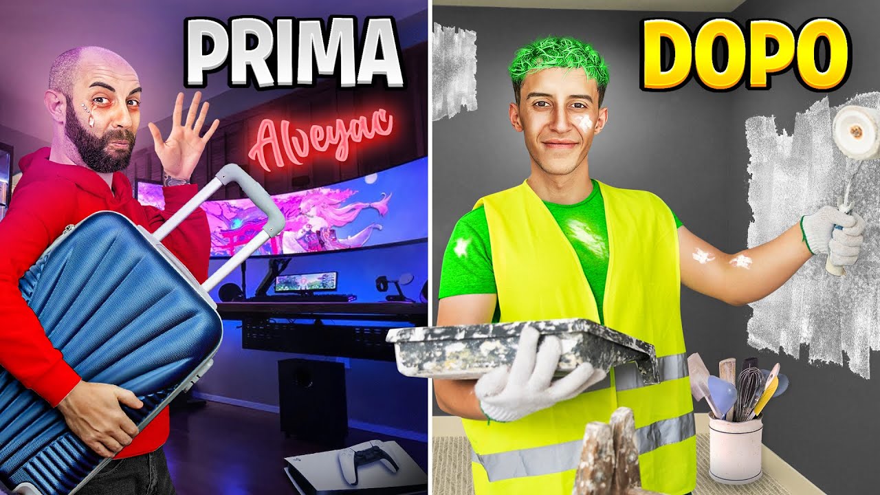 ALVEYAC ABBANDONA STREAM HOUSE e RIFACCIO CAMERA SUA🏠