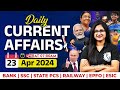23 april current affairs 2024  current affairs today  daily current affairs  by banking wallah