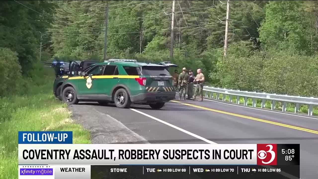 3 teens charged in Vt. assault, robbery appear in court - YouTube