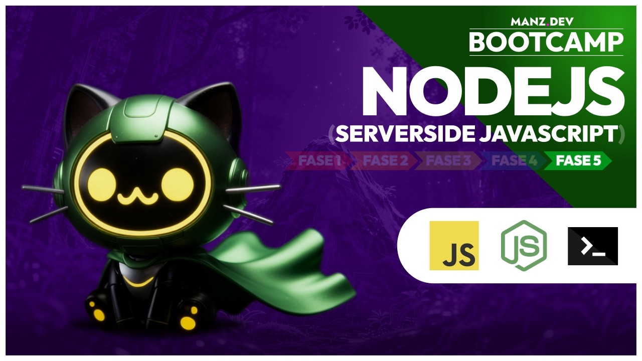 Día 17 📗 NodeJS - BOOTCAMP gratuito Desarrollo web ManzDev 2026 - YouTube
