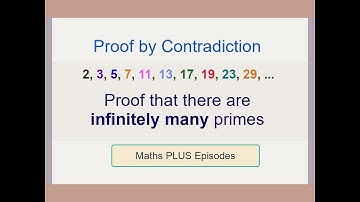 Proof by contradiction that there are infinitely many primes