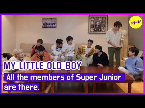[HOT CLİPS] [MY LİTTLE OLD BOY] Super Junior'ın tüm üyeleri orada.(ENGSUB)