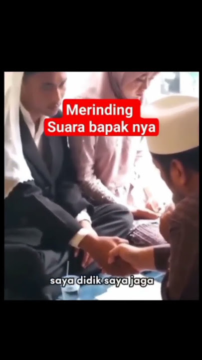 pesan ayah untuk menantu pria