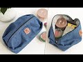 DIY Easy Open Wide Denim Bag With Zipper | Old Jeans Idea | Bag Tutorial | Upcycled Craft