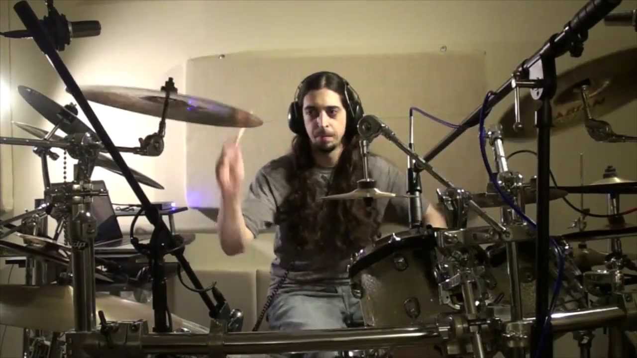 Black Crown Initiate - The Mountain Top drum playthrough