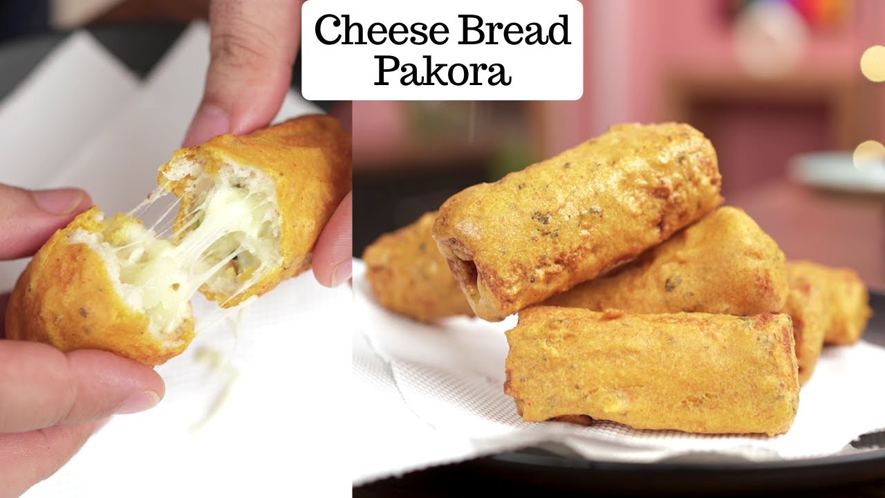 Cheese Bread Pakora Rolls | चीज़ ब्रेड पकोरा कैसे बनाते हैं | Cheese Veg Stuffed Pakora | Kunal Kapur | Kunal Kapoor