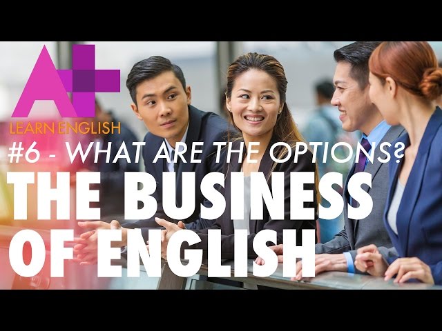 The Business of English - Episode 6: What are the options?