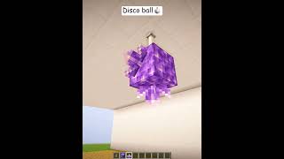 Disco ball #minecraft