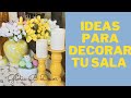 COMO PINTAR LOS CALENTADORES Y DECORAR UNA SALA  PARA PRIMAVERA , GLORIA B DECOR