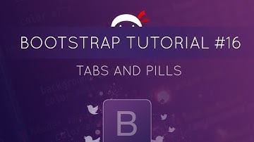 Tutorial Bootstrap #16 - Tab dan Pil (navigasi)