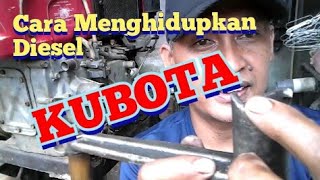 How to Start a KUBOTA Diesel