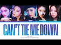 ITZY Can't Tie Me Down Lyrics (Color Coded Lyrics)