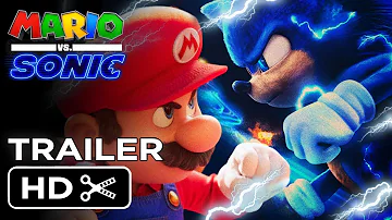 MARIO vs. SONIC : The Movie (2024) Teaser Trailer Concept - Nintendo & SEGA HD