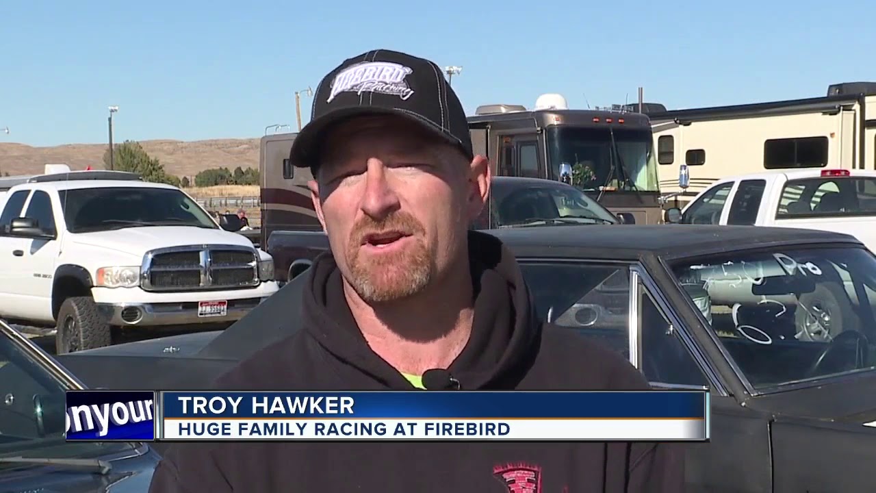 newspaper mockup Halloween at Firebird Raceway