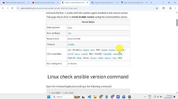 How To Check Ansible Version