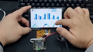 T113-S3 Lvgl 데모 영상