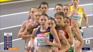 1500m Finale Europe indoor Istanbul 2023 Muir