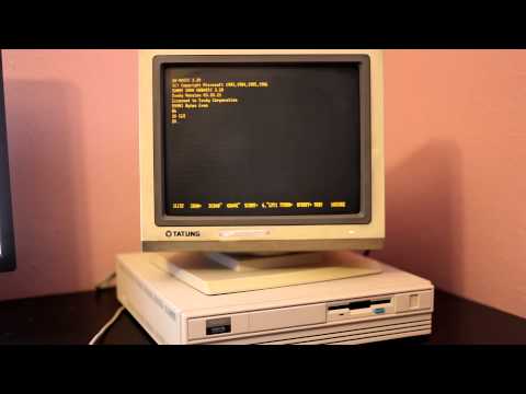 Tandy 1000RL Boot