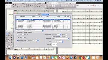 How to Add And Move Instruments in Finale v 26 and Earlier