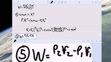 1st Law of Thermodynamics (closed system) -- Example 1