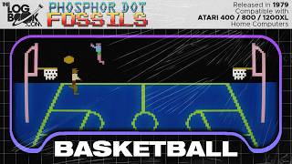 Phosphor Dot Fossils: Basketball (Atari 8-bit computers, 1979)