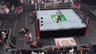 WWE 2K24  Şikeli Hakem Turnuvası