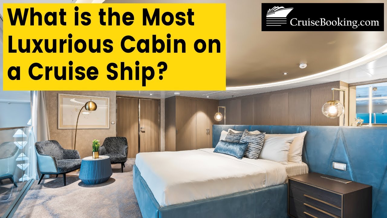 What is the most luxurious cabin on a cruise ship? | CruiseBooking.com | #cruiselife