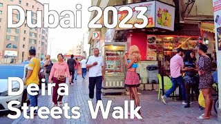 Dubai [4K] Deira Dubai Streets Walking Tour