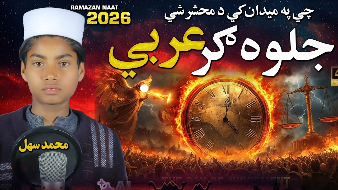 Pashto Naat || Che Pa Maidan Ke Jalwagar She || New Naat (2026) ||  By Muhammad Sahal