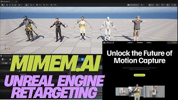 Mimem AI MoCap + Unreal Engine | Easy Motion Capture, No Suits