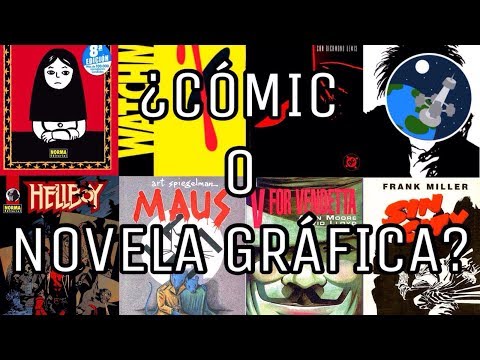 Vídeo: Diferencia Entre Cómics Y Novelas Gráficas