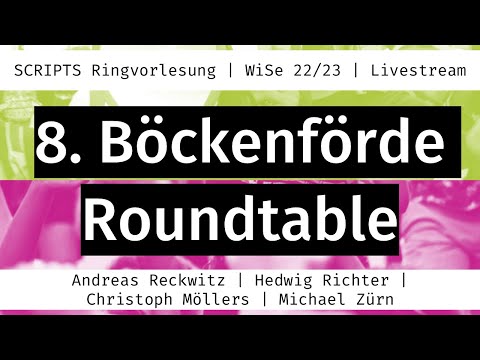 Aufzeichnung] 8. Böckenförde-Roundtable, 09.01.2023