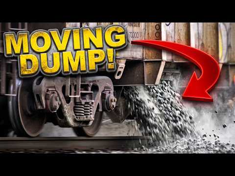 How Railroads Drop Rock Without Stopping