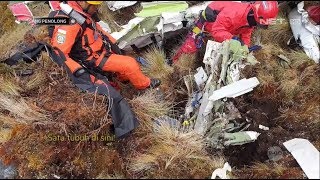 Detik-detik Ditemukan Jenazah Korban kecelakaan Pesawat di Pegunungan Carstensz