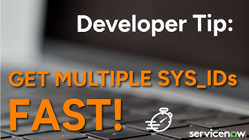 ServiceNow Developer Tip - View & Export sys_id FAST using Platform Analytics