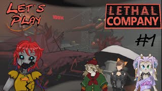 Let's Play Lethal Company We're interns 1