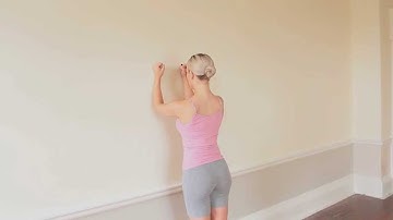 Scapular control with flexion