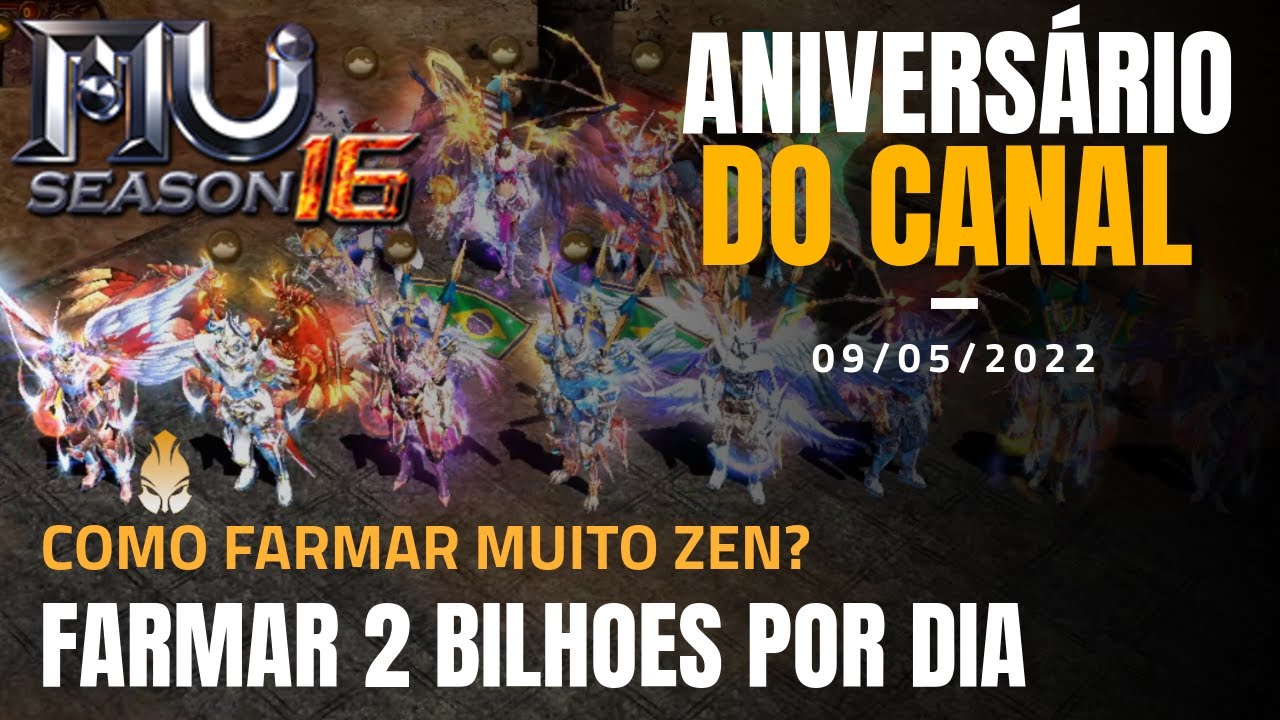 ANIVERSÁRIO DO CANAL - COMO FARMAR 2.5 BILHÕES DE ZEN POR DIA, ADL SOLA AIDA, TEMPLE E ICARUS?