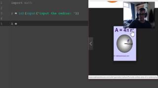 Using the math library - converting equations to code - python 3.4