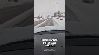 Magyarország vs Horvátország hóhelyzet 2026