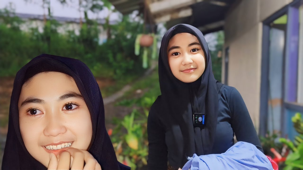 SENYUMAN LUKA GADIS DESA CANTIKA DI TELANTARKAN ORANG TUA | PESONA GADIS CANTIK NENG CANTIKA