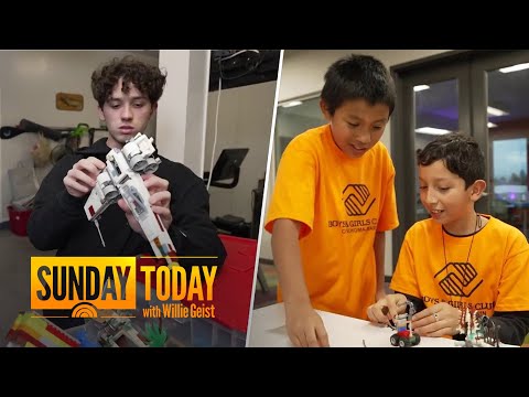 Teen collects discarded Lego sets to donate to kids in need