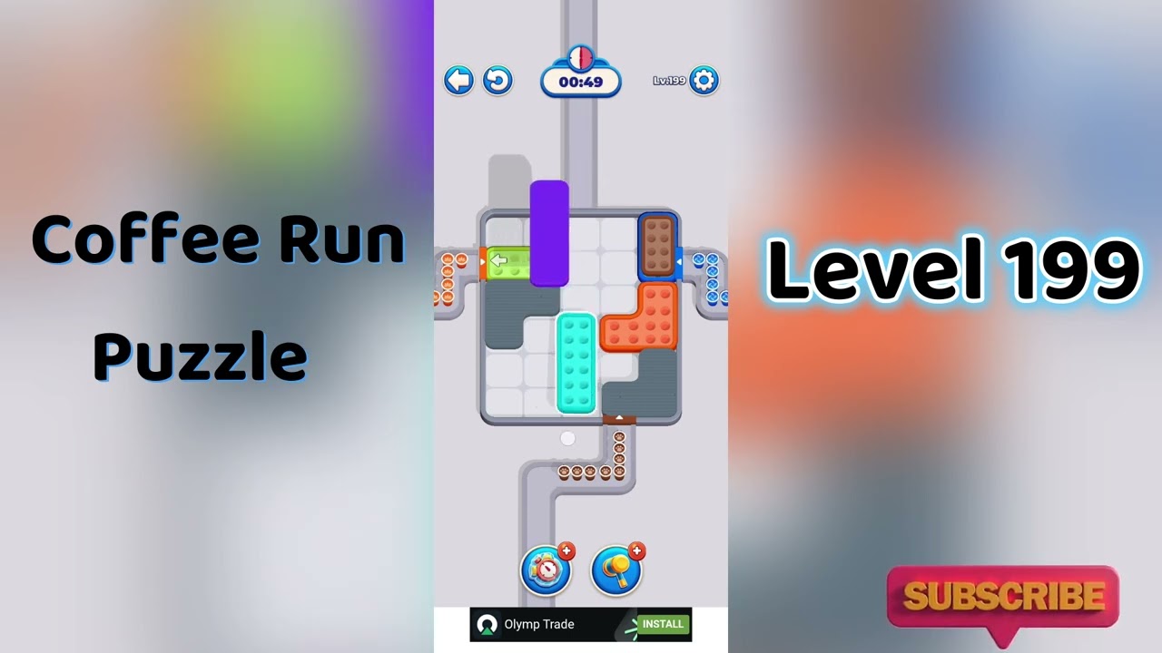 ☕ Coffee Run Puzzle Level 199 Walkthrough 🔍 | Coffee Run Level 199